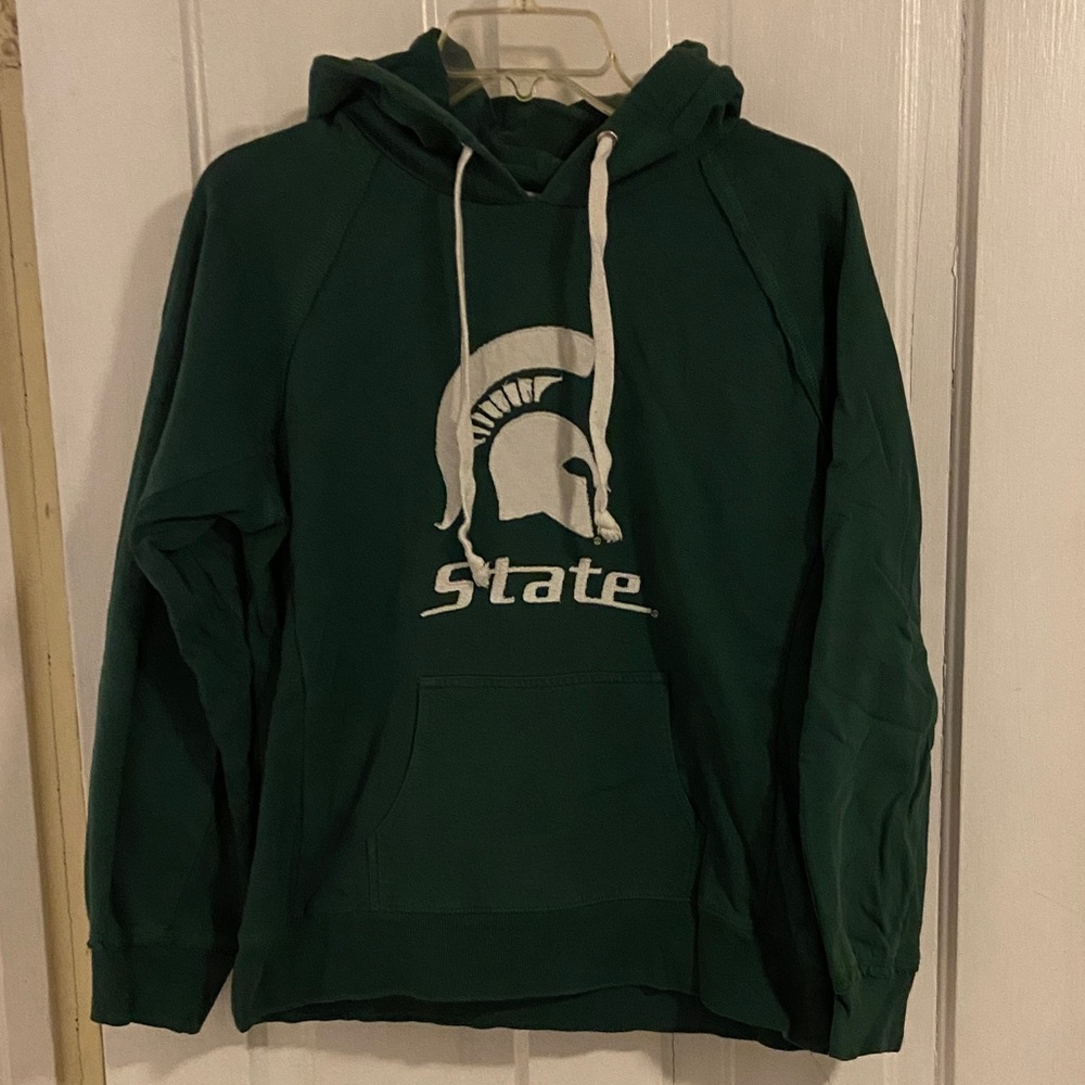 Michigan State Green Hoodie Sweater